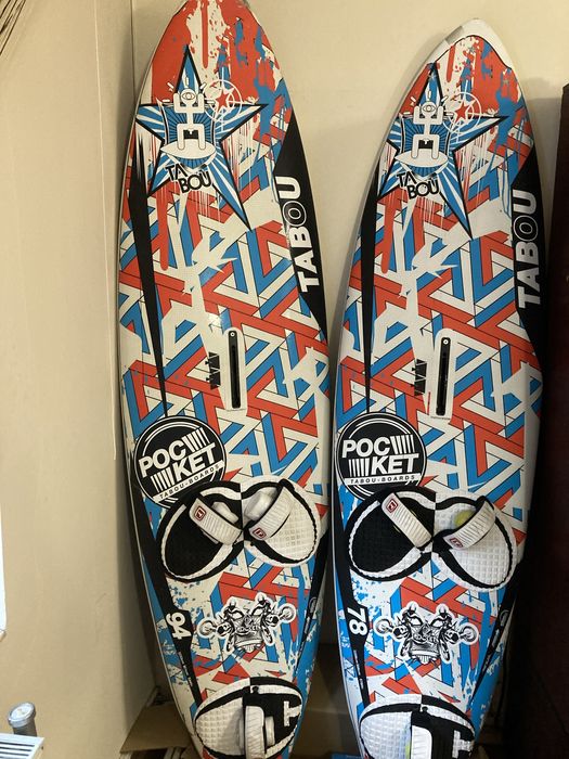Уиндсърф дъски/windsurfing boqrds , fanatic, tabou