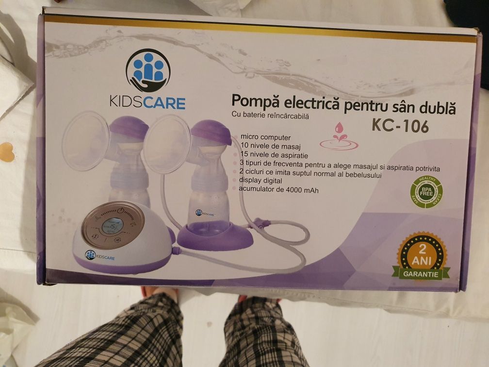 Pompă electrică dublă