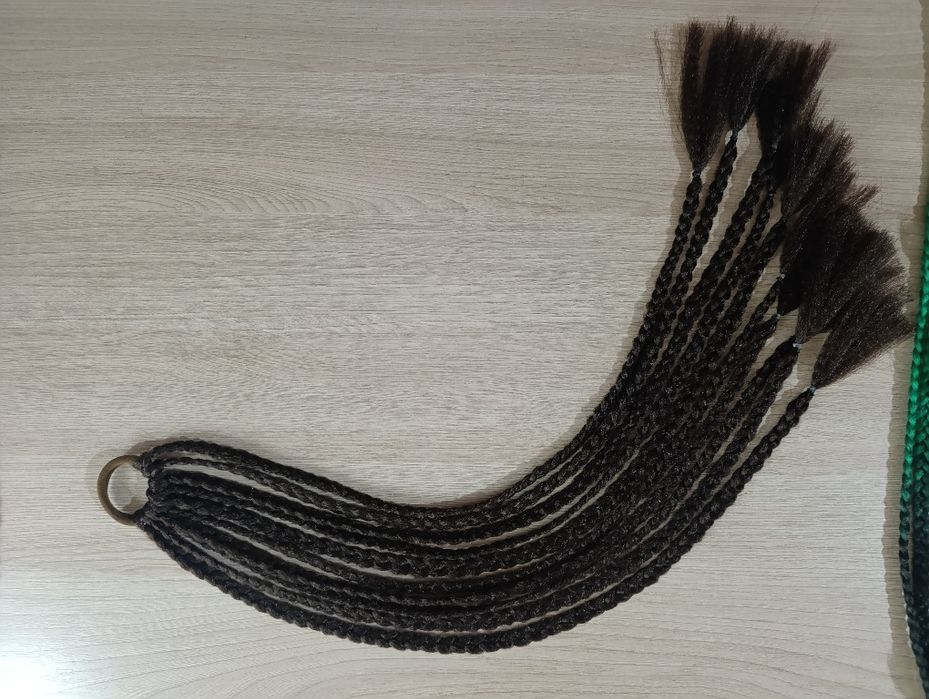 Съемные афрохвосты натуральных оттенков