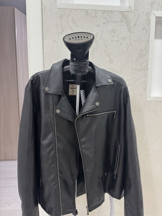 Кожаная куртка мужская/унисекс