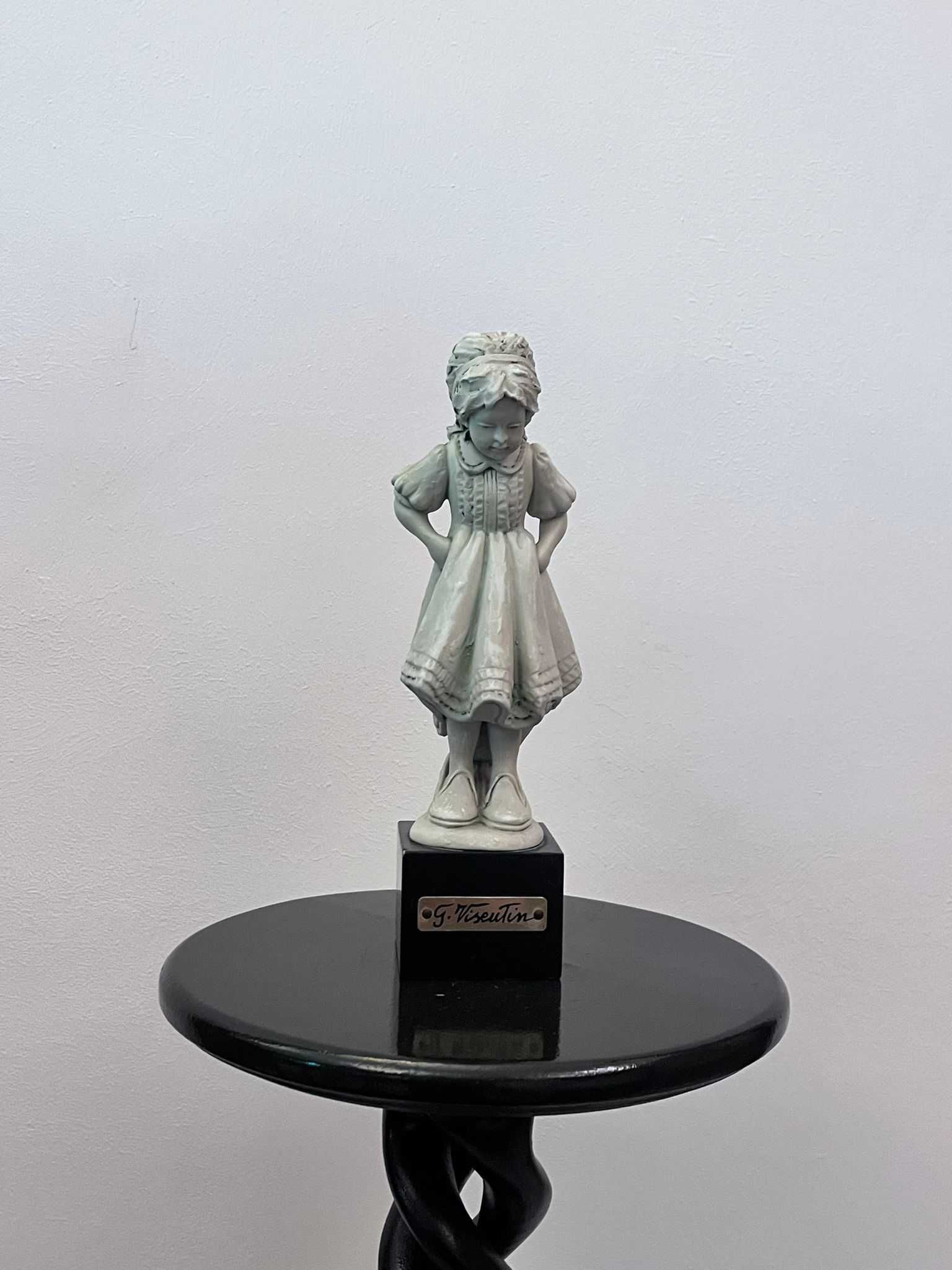 Bibelou alabastru Gianni Visentin marcata statueta bibelouri ieftin