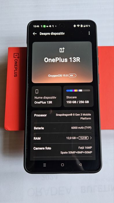 NOU. Oneplus 13r. Bonus: huse și folii