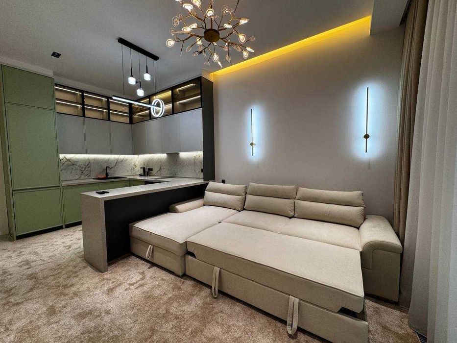 ЖК "Manzara" High Town Mall  рядом с рынком Универсам 2комнат