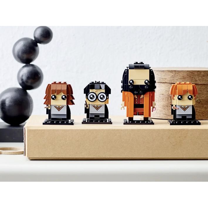 LEGO® BrickHeadz™ - Harry, Hermione, Ron si Hagrid™ 40495, 466 piese