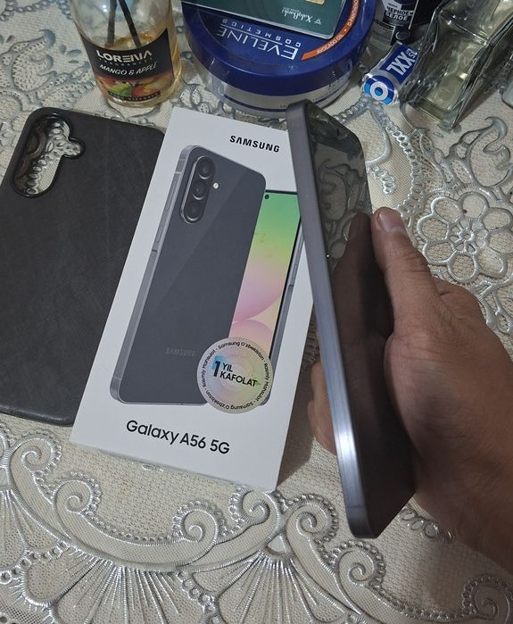 Samsung A56 5G Black 8/128GB Vetnam Orginal Ideal Tel Sotiladi.!