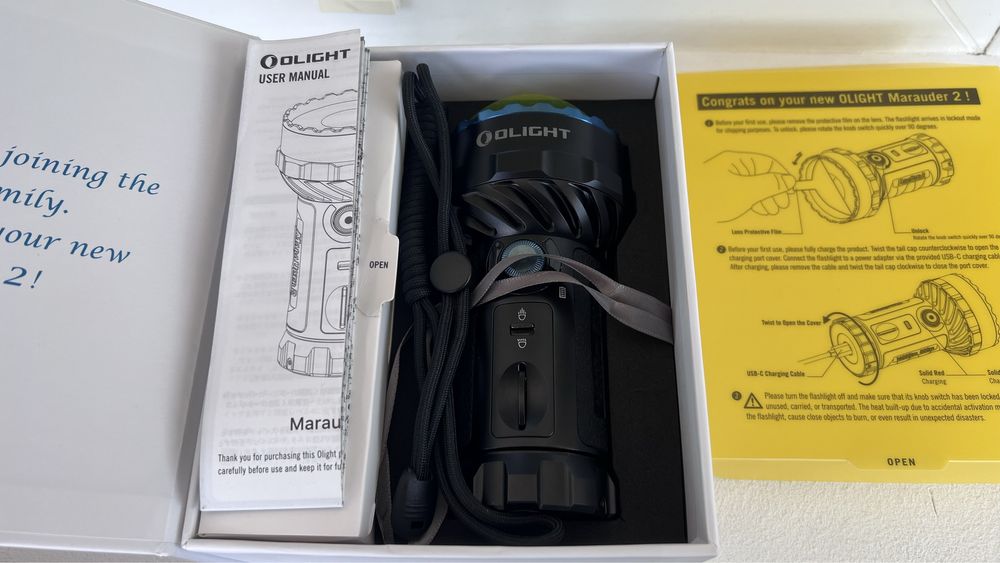 Lanterna Olight Marauder 2 (noua)