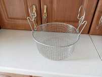 Friteuză inox 31/9cm