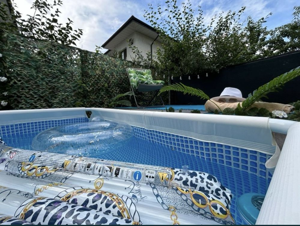 Piscina cadru metalic
