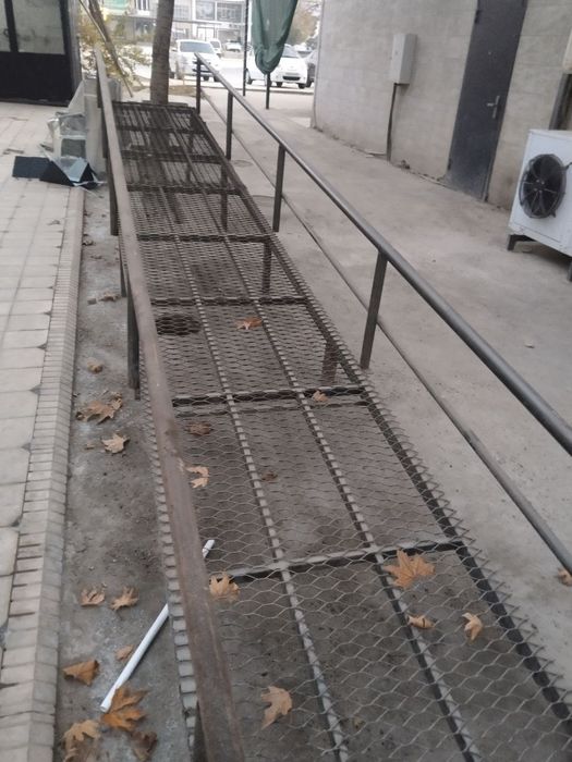 Пандус металлический