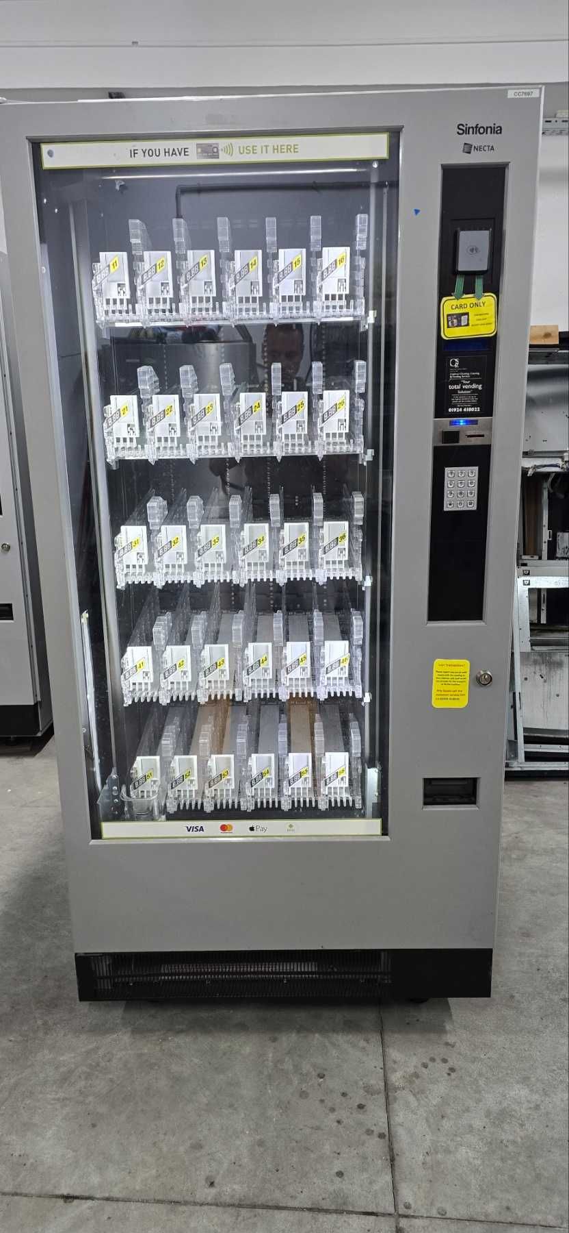 Вендинг машини Зануси Симфония Vending Zanussi Sinfonia