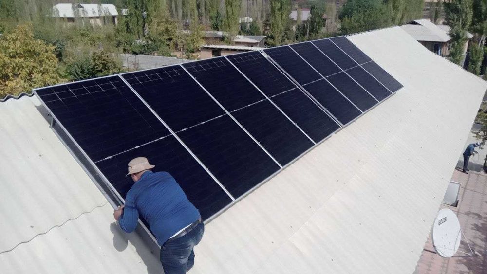 Солнечные панели 550w on-grid "Под ключ"  | Quyosh panel