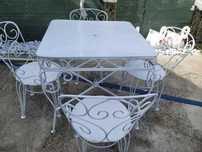 Vand masa scaune gradina model 1980 timpul comunismului