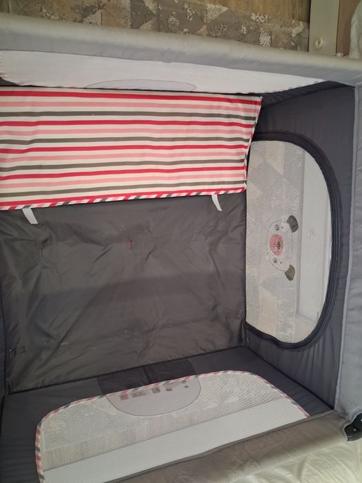 Детска кошара за игра Wunderkid Play, Сива
Детска кошара за