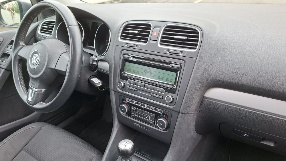 Vw Golf 6 1.4 tsi 122 c.p Euro 5, Carte service, Pilot automat,Trapa