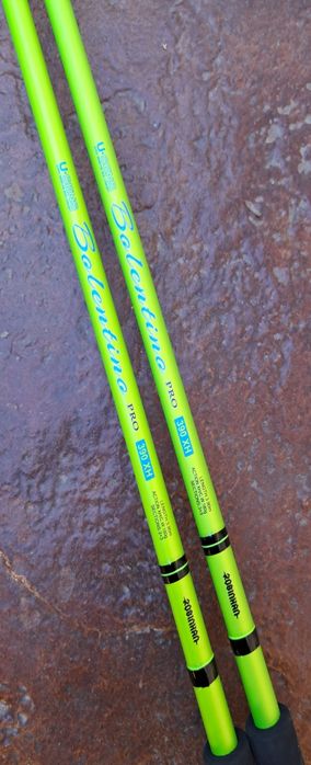 Set Feeder Carbon Robinhan Bolentino PRO 180gr, 3,90m+2 Mulinete 5000