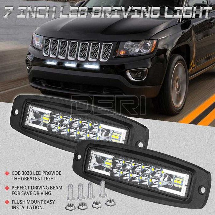 Диоден Халоген за вграждане LED 48W 12/24V-YF306