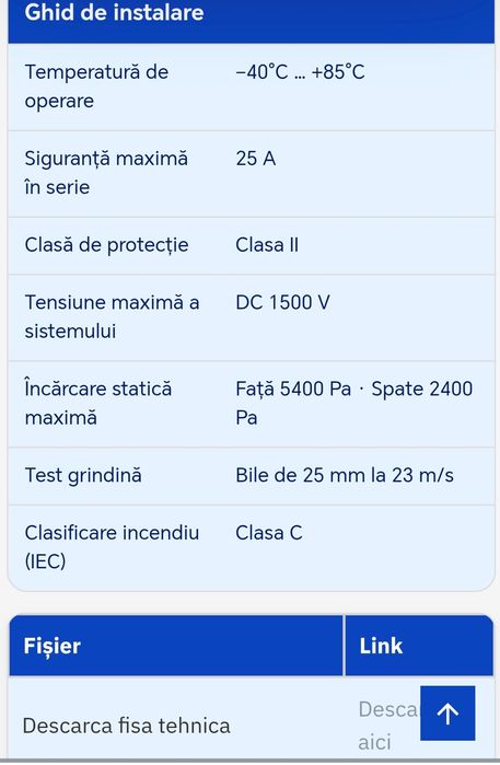 Panou solar Aiko 610 w