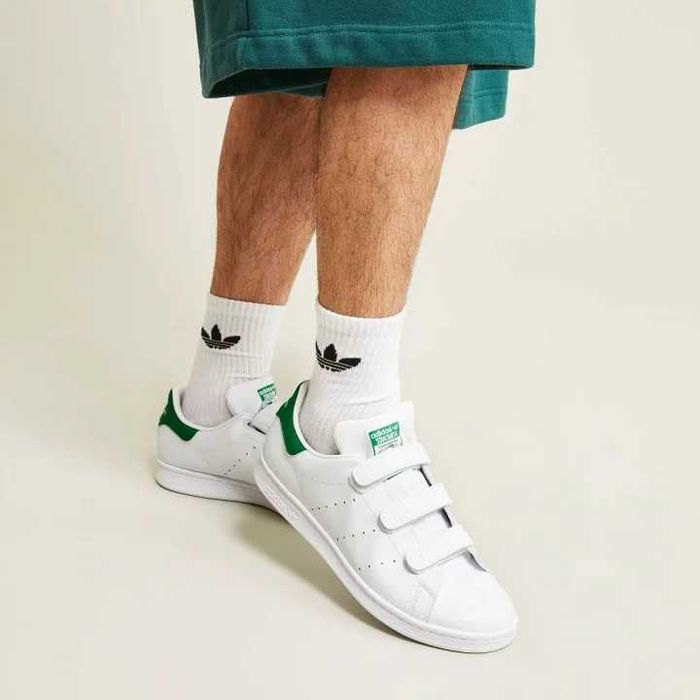 Оригинални маратонки * ADIDAS STAN SMITH PRIMEGREEN * EU41 1/3