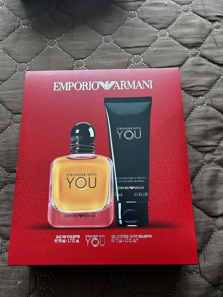 Подаръчен комплект Armani Stronger with yoi