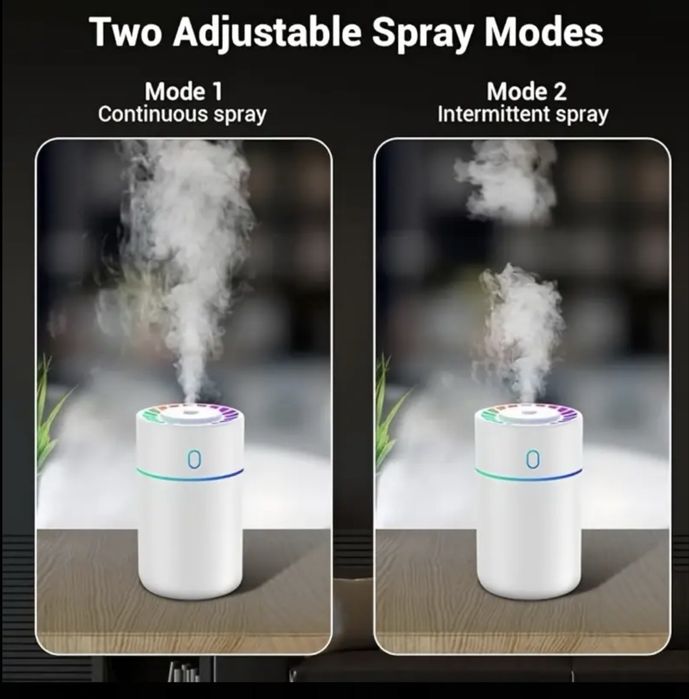 Odorizant auto, difuzor aromat, 2 moduri de pulverizare