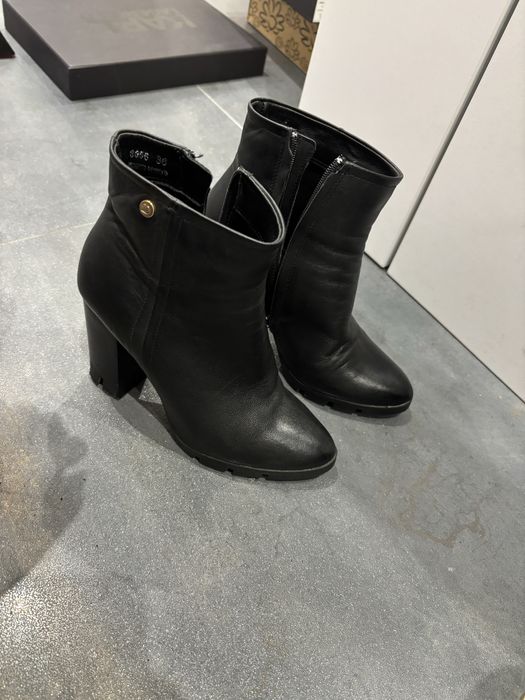 Боти естествена кожа Donna Italiana, 36 номер