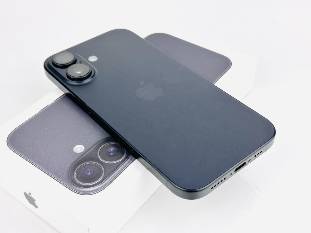 НОВ! Apple iPhone 16 Plus 128GB Black Гаранция!