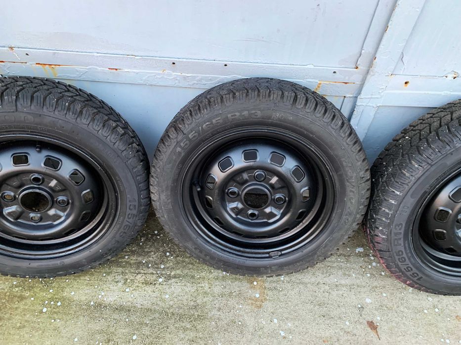 Roti/Jante tabla Matiz-Spark 5x114 + cauciucuri 155_65_13