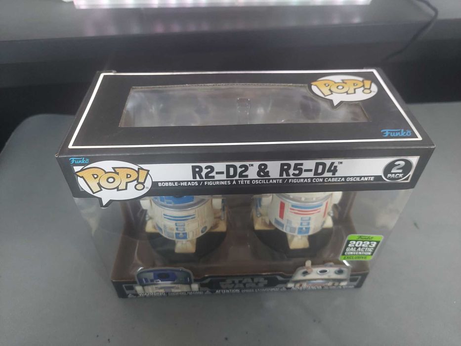 Funko POP Star Wars R2-D2 & R5-D4 2023 Galactic Convention Exclusive