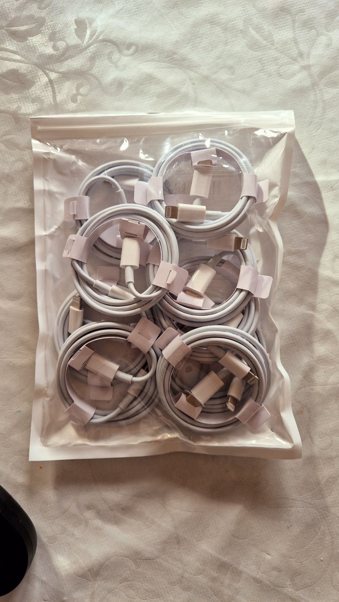 Сет зарядни за Iphone от Type C към Lighting