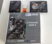 Kit Ryzen 5 5600 + A520M Asus Prime 32GB DDR4 1TB NVMe