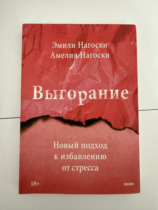 Книга Выгорание авторы Эмили и Амелия Нагосаки