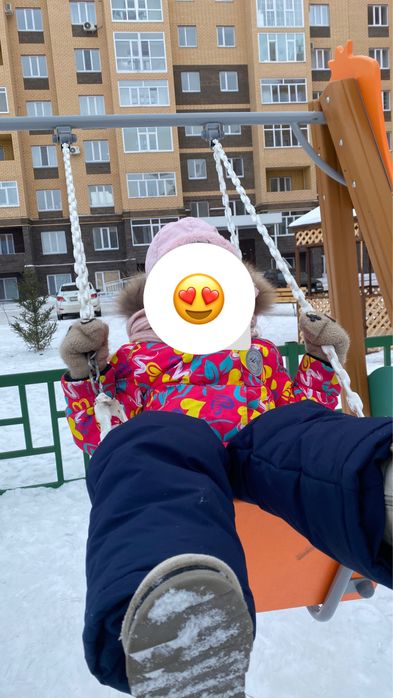 Детский зимний комбинезон