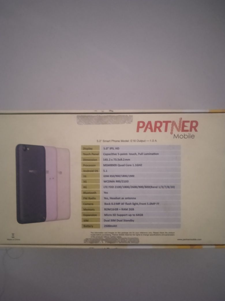 Partner mobile Iphone korinish