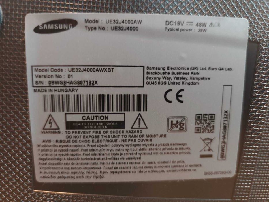 Телевизор Samsung 32" (81,28 см.)