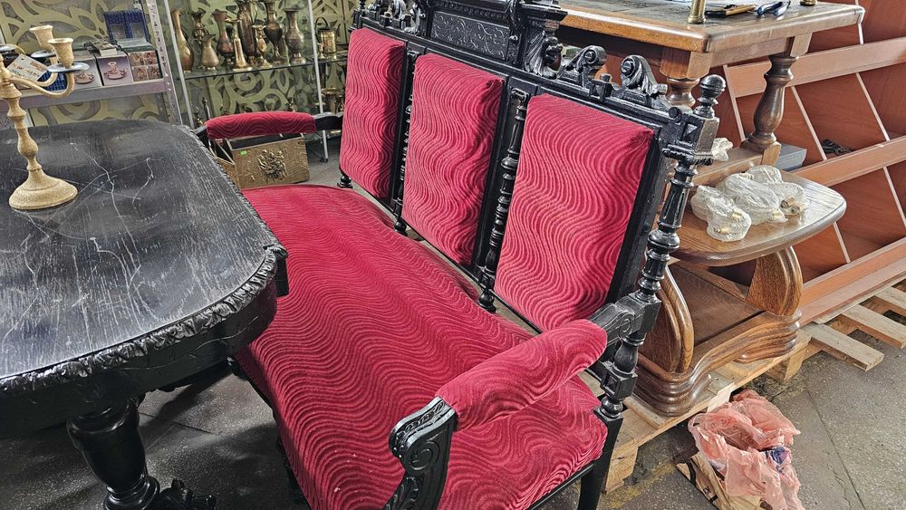 Set masă cu scaune vintage clasic germanic