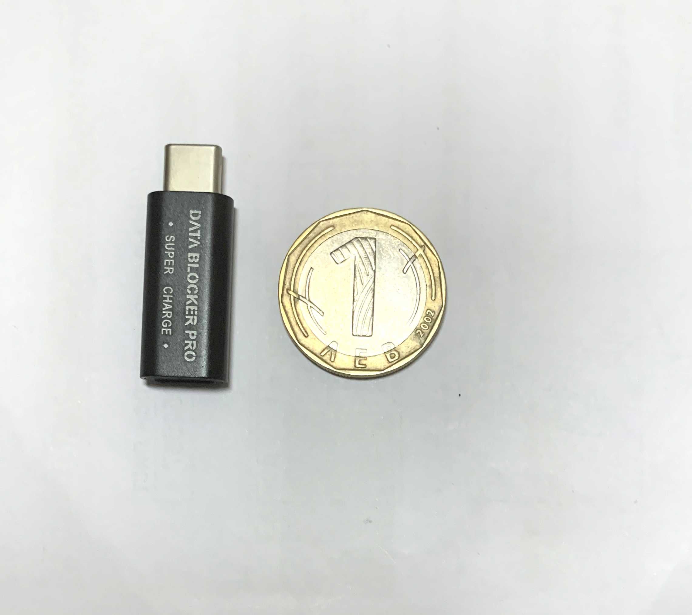 Data blocker USB-C против изтичане на данни при зареждане през USB