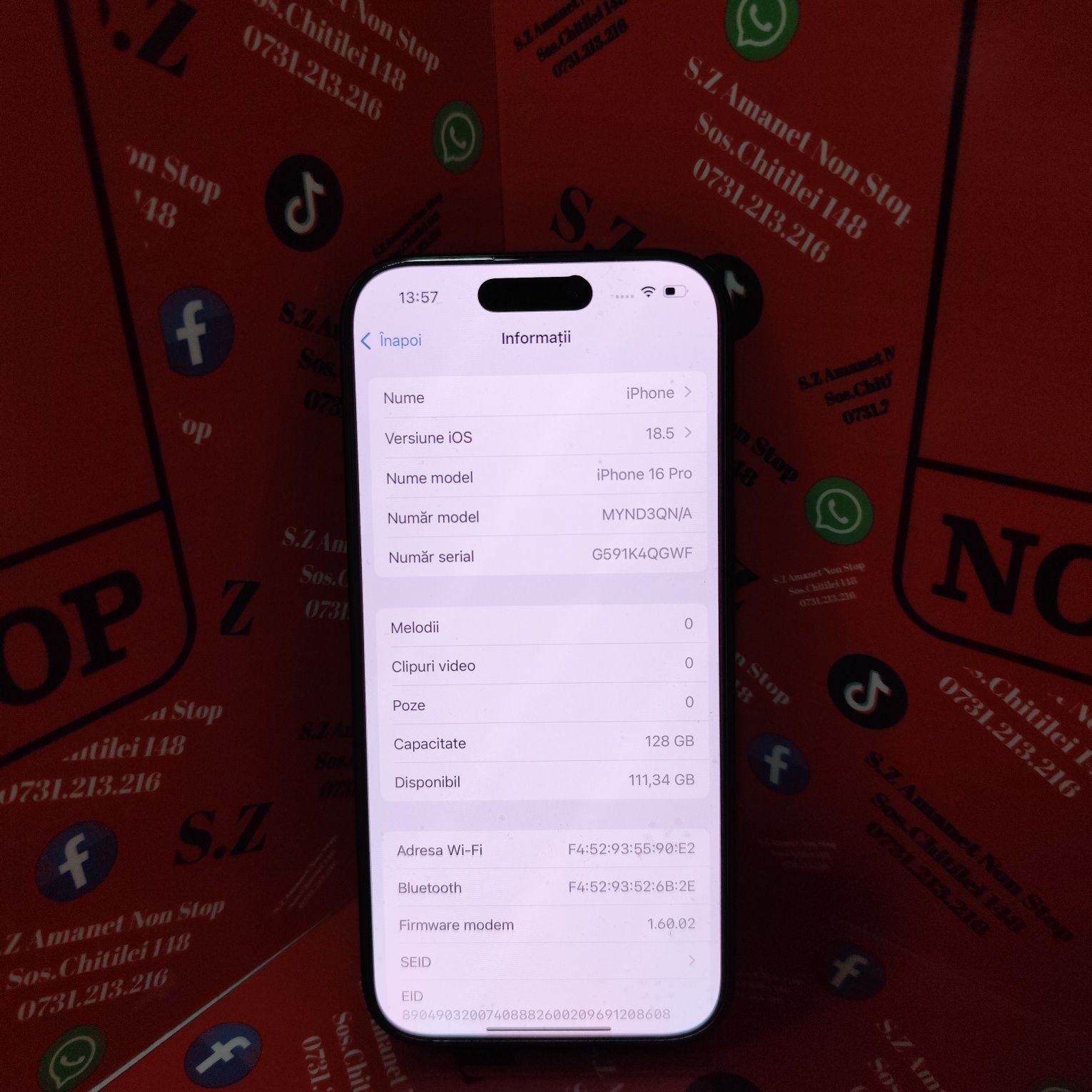 iPhone 16 Pro Amanet SZ Non Stop