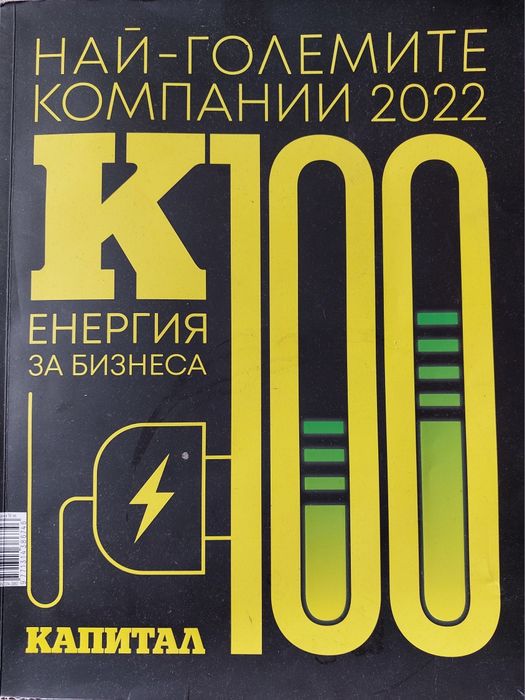 Най-големите компании 2022, Капитал