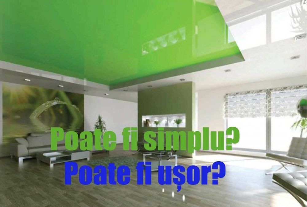 SIGUR ȘI RAPID Tavan Decorativ Complet - Best Price -Stretch Ceiling