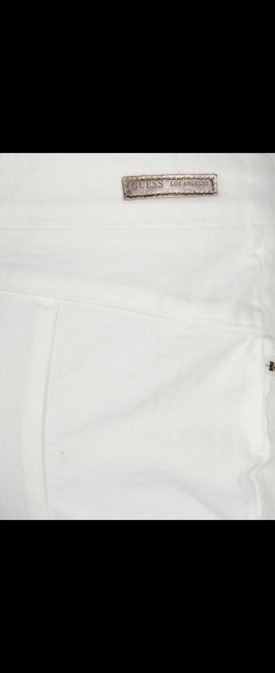 Пола Guess бяла с цип