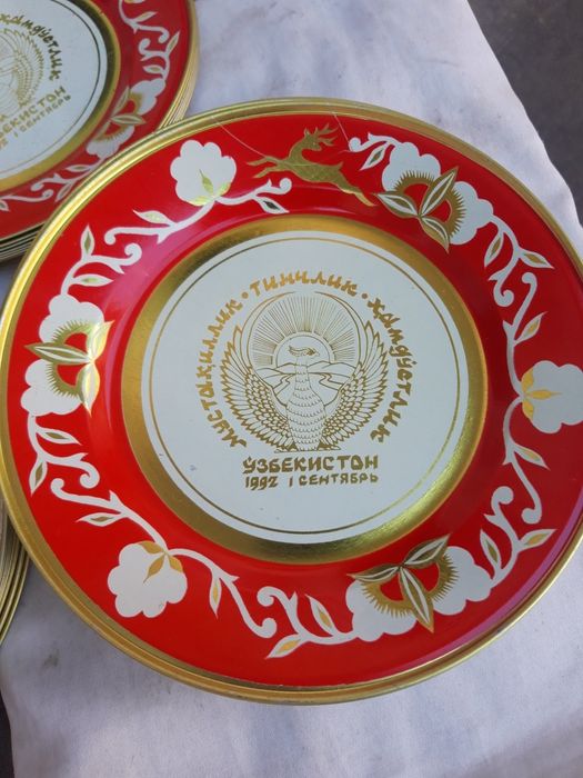 Тарелка Металл.- 1992 Йилги..29 Дона Янги.