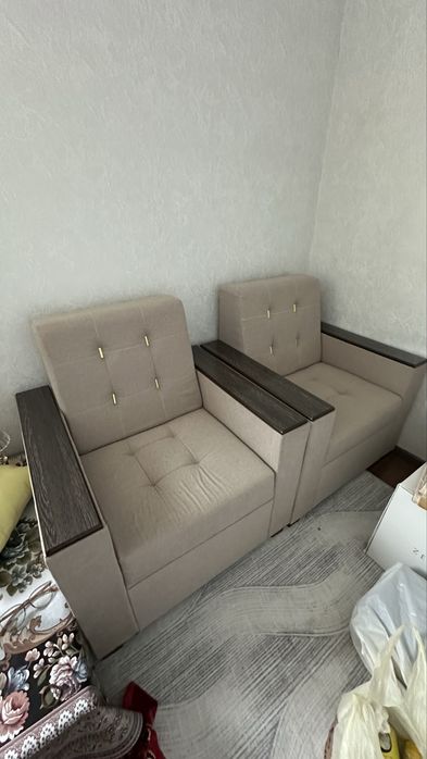 Кресло и диван раскладной