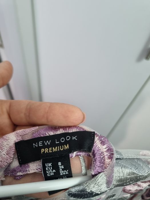 Rochie elegantă, mânecă lungă, mărime S