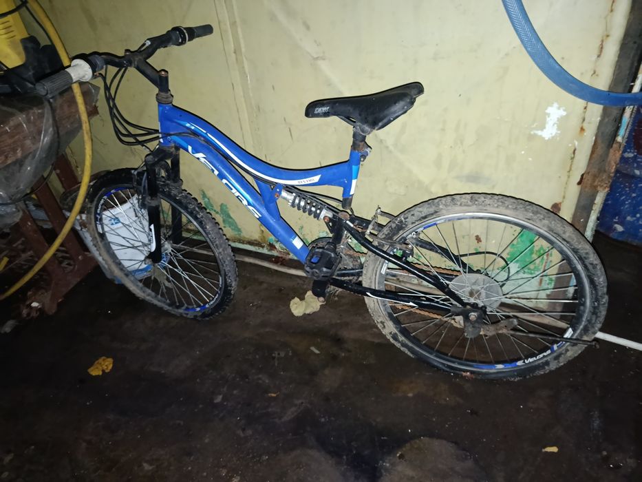Bicicleta na mai fost unblata  cu ia