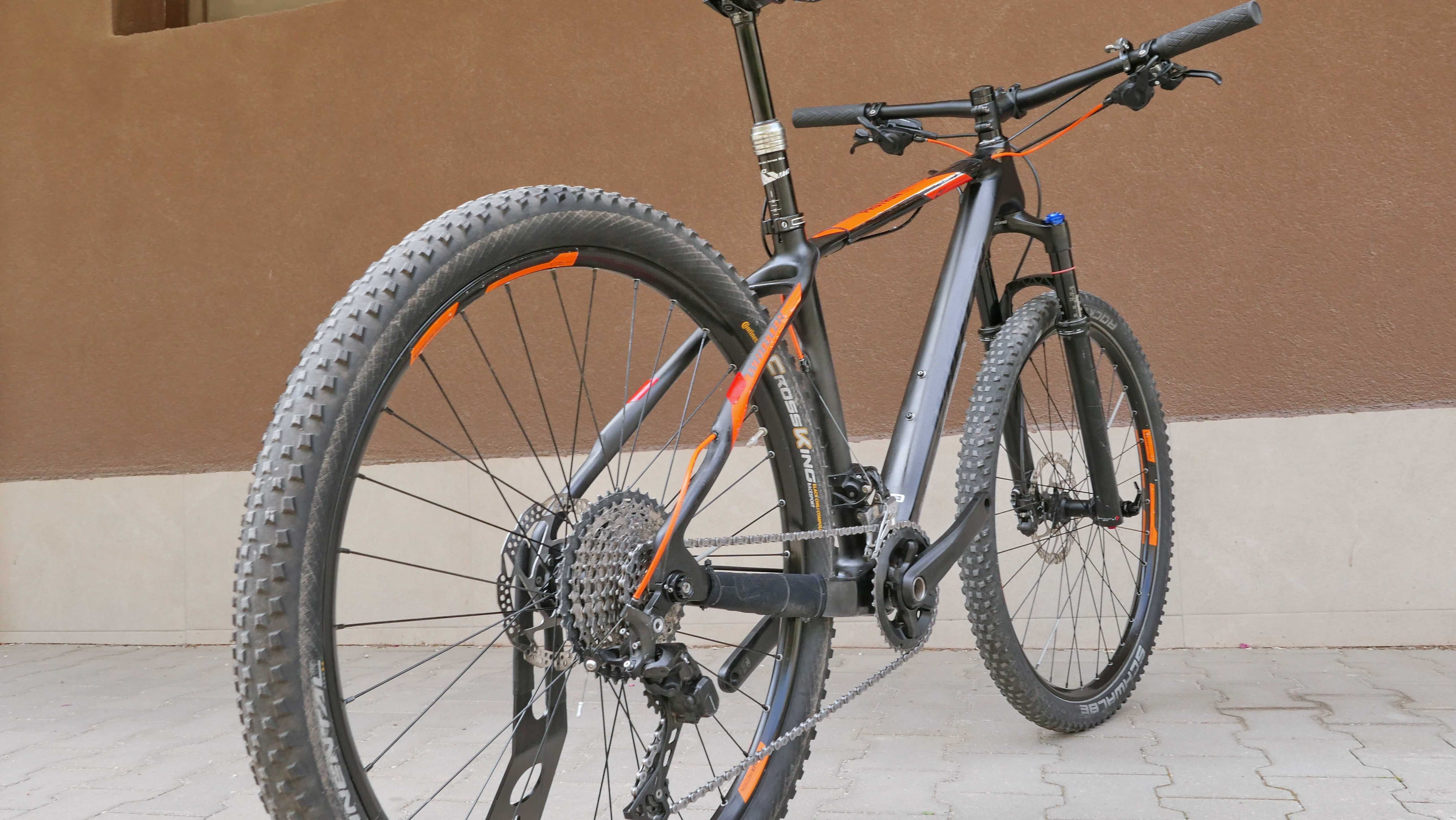 Wheeler Proton, 27.5, карбон, 11 кг., RockShox Reba, 2x11 Deore XT