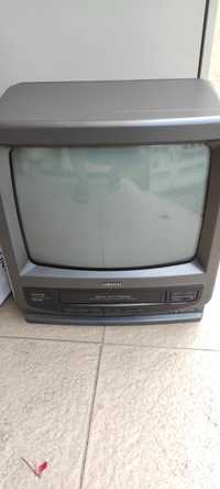 COMBI Televizor color + video VHS ORION