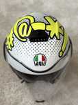 Casca AGV open face ORBYT E2205, Multivibes Matt Grey Yellow.