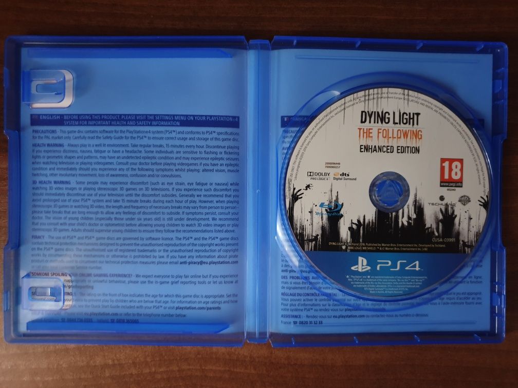 Dying Light Enhanced Edition PS4/Playstation 4