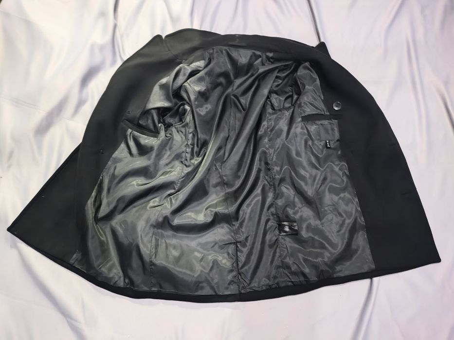 Palton scurt H&M negru ( mărimea 48)