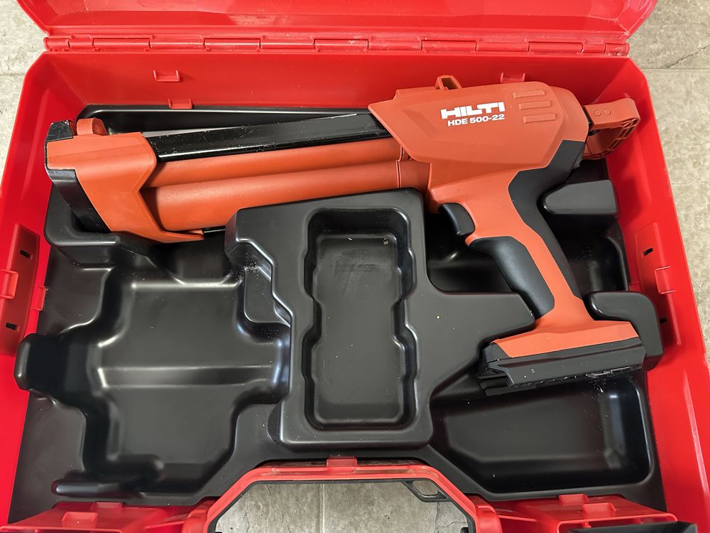 pistol ancora chimica HILTI HDE 500-22 Nuron